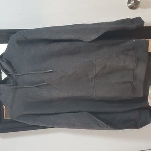 Grey pullover hoodie